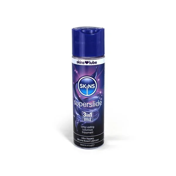 SKINS SUPER SLIDE SILICONE BASED LUBRICANT 4.4 OZ