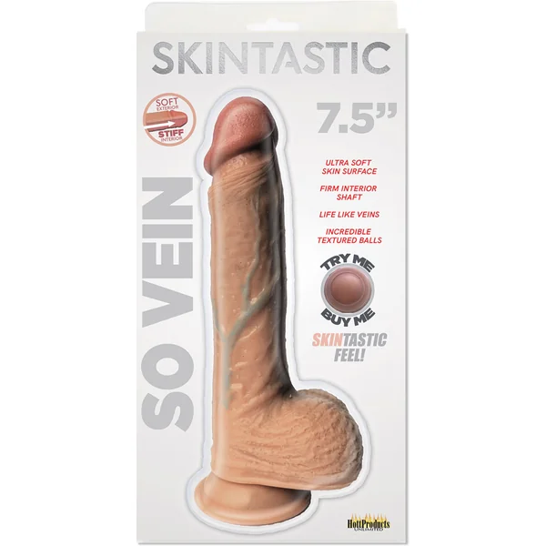 SKINSATIONS SO VEIN 7.5 DILDO “