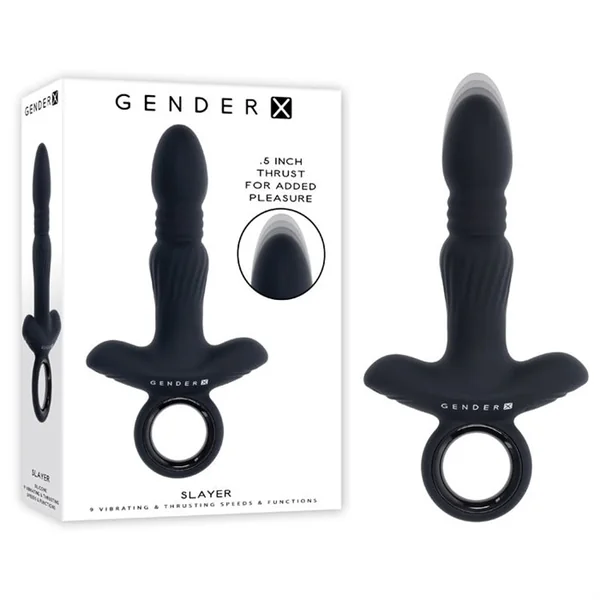 Slayer Thrusting Anal Plug by Gender X