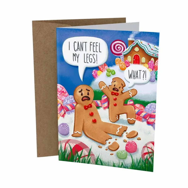 Sleazy Greetings – I Can’t Feel My Legs Card