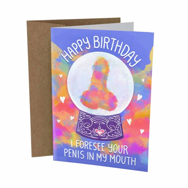 Sleazy Greetings – Penis In My Mouth Card