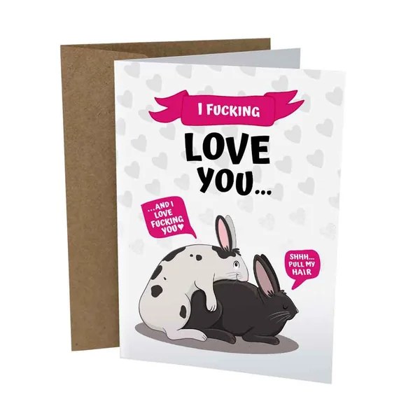 Sleazy Greetings – Pull My Hair Card