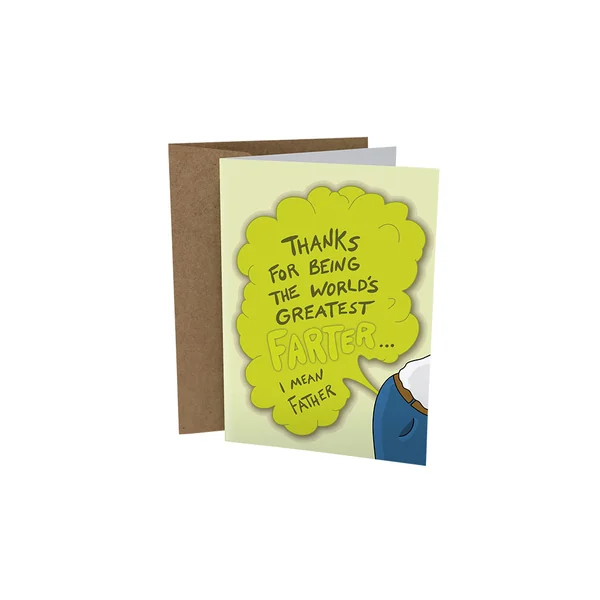 Sleazy Greetings – World’s Greatest Farter Card