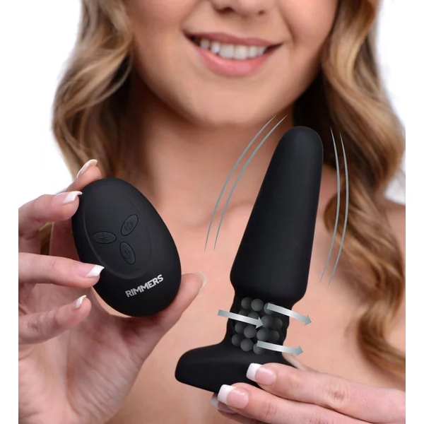 Slim Rimmers Model R 2.0 Smooth Rimming Plug with Remote