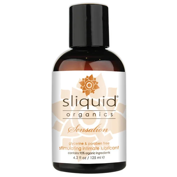 Sliquid Organics Sensation Lubricant - 4.2 Oz