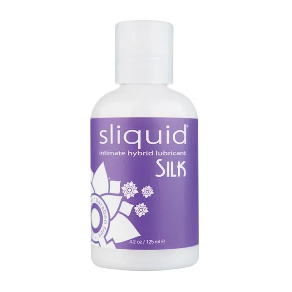 Sliquid Silk Hybrid Lube Glycerine & Paraben Free – 4.2 oz