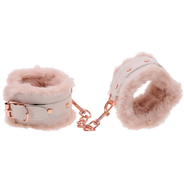 S&M Peaches ‘n CreaMe Fur Handcuffs