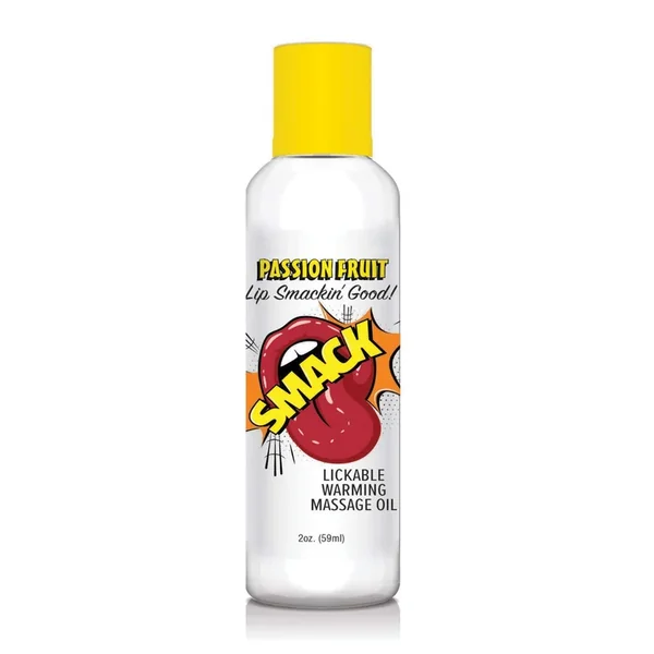 Smack Warming Massage Oil – 2 oz Passion Fruit