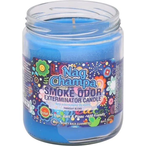 Smoke Odor Candle Nag Champa 13OZ