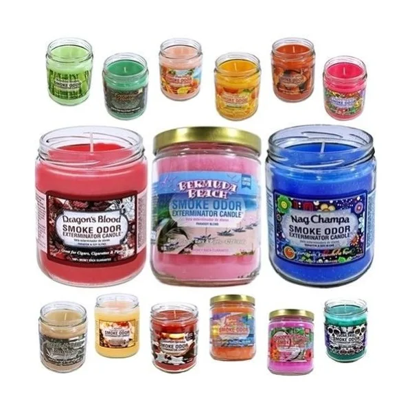 Smoke Odor Candle Sea Glass 13OZ