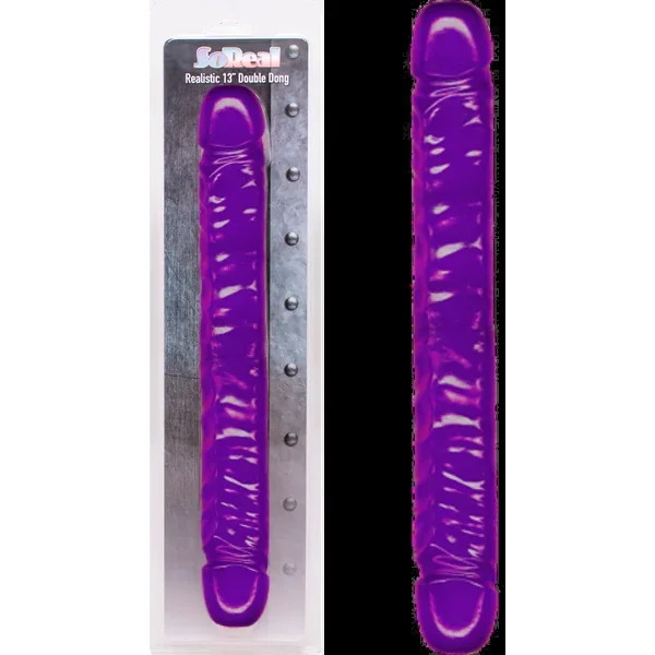 So Real Double Dong 13″ – Lavender