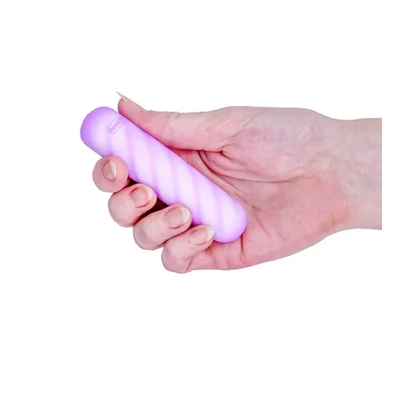 Softies 4” Dual Silicone Body Vibe – Purple