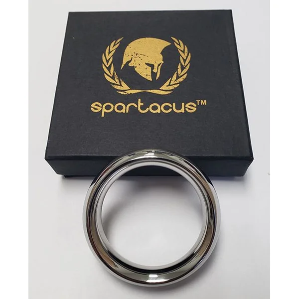 Spartacus 1.75 inch Stainless Steel Donut Ring