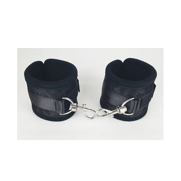 Spartacus Wrist Restraints - Neoprene Black