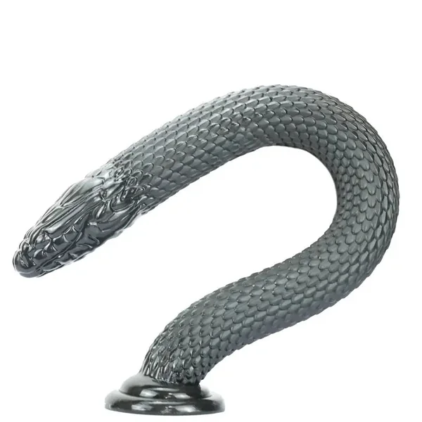 Special-shaped Snake Head Anal Plug Scales Stimulation Anal Expander