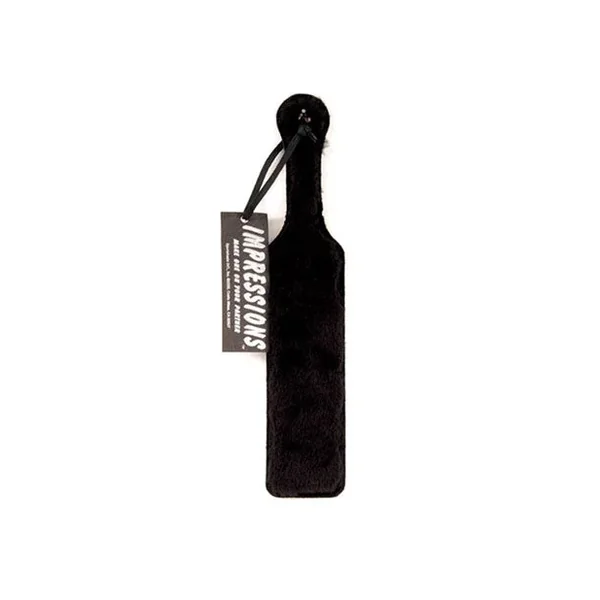 Sportsheets Leather Paddle w/Black Fur