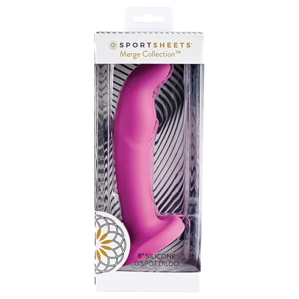 Sportsheets Merge Tana Silicone G-Spot Dildo - 8"