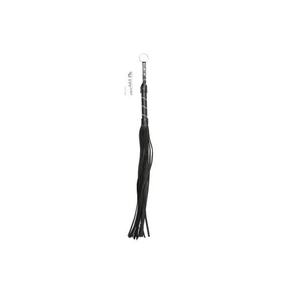 Sportsheets Sex & Mischief Jeweled Flogger, Black