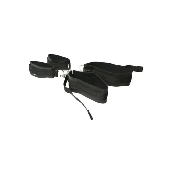 Sportsheets Thigh & Wrist Cuff Set – Black