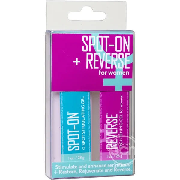 Spot On & Reverse for Women Stimulant and Enhancer Kit