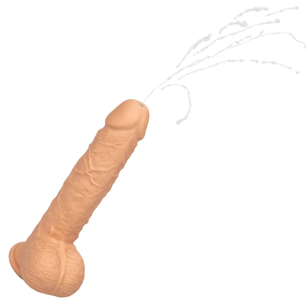 Squirting Fuck Stick Vibrating Liquid Silicone Dildo