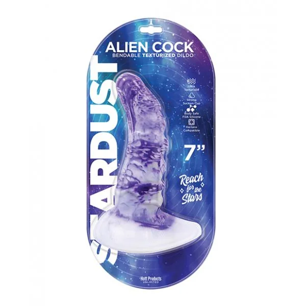 Stardust Alien Cock Silicone Textured Dildo