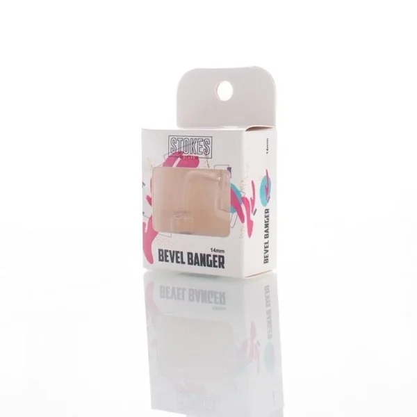 Stokes Bevel Banger 90 Degree 14mm Male