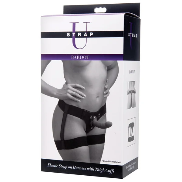 Strap U Bardot Elastic Strap-on Harness W-thigh Cuffs