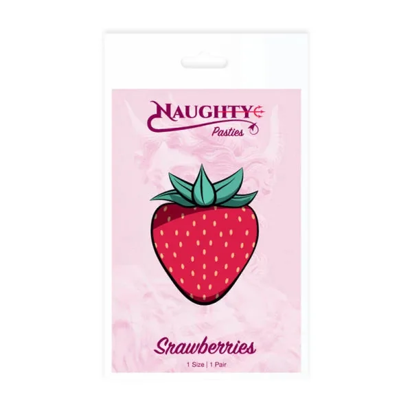 Strawberry Nipple Pasties by Naughty Pasties