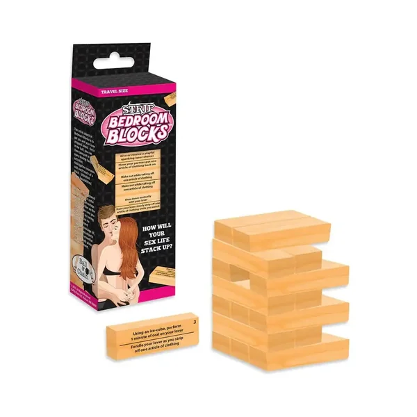 Strip Bedroom Blocks Partner Game