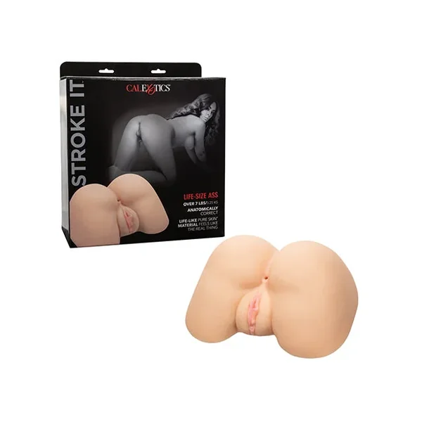Stroke It Life Size Ass – Ivory
