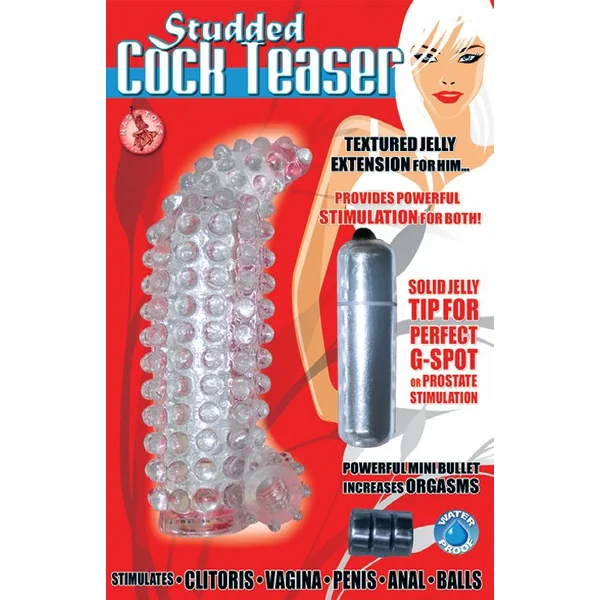 STUDDED COCK TEASER
