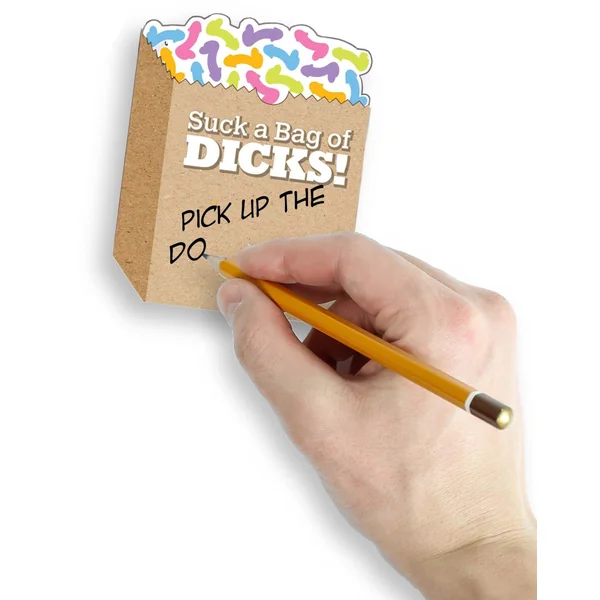 SUCK A BAG STICKY NOTES