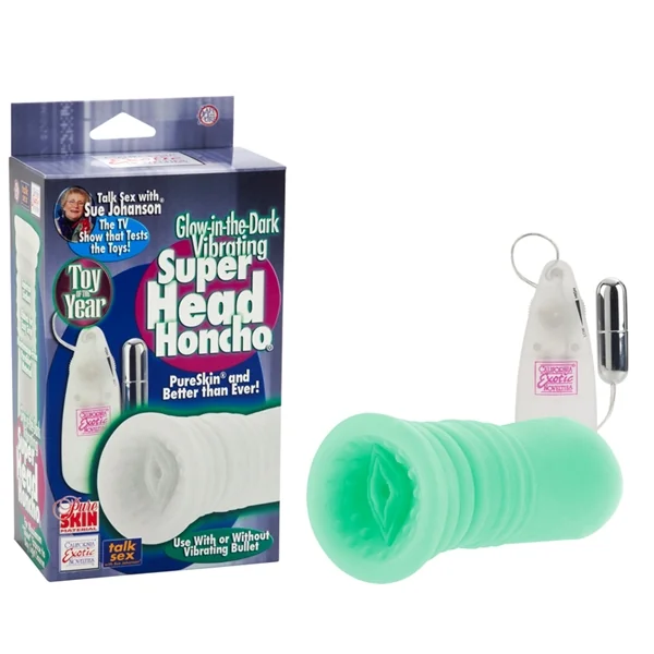 SUE JOHANSON SUPER HEAD HONCHO WHITE GLOW IN THE DARK