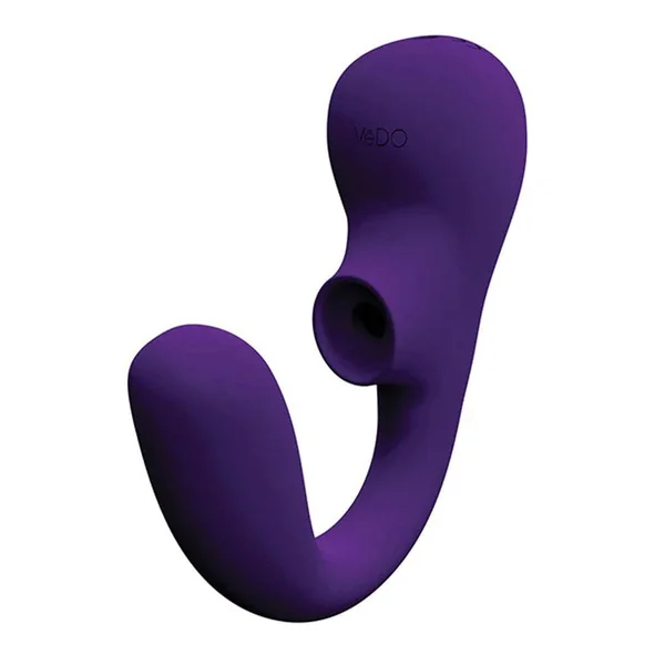 Suki Plus Rechargeable Dual Sonic Vibe - Deep Purple