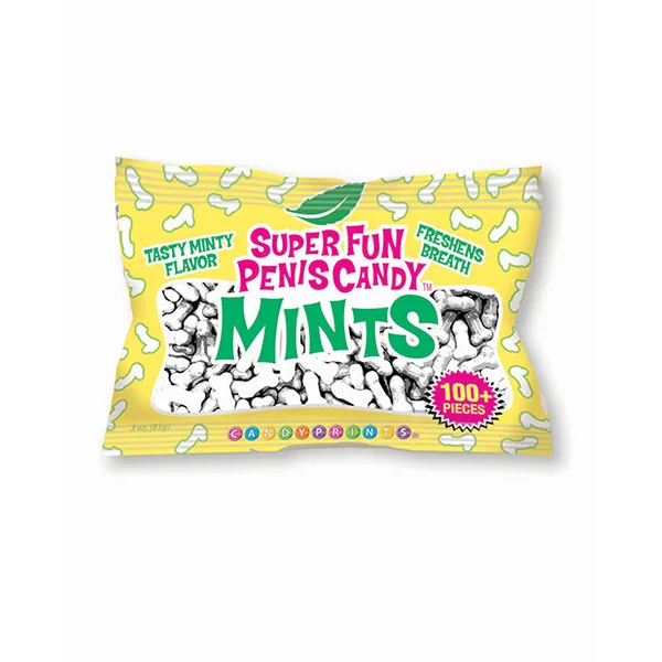 Super Fun Penis Candy Mints Bag - 3 Oz