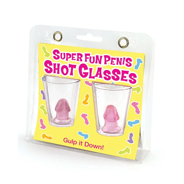 SUPER FUN PENIS SHOT GLASSES 2CT