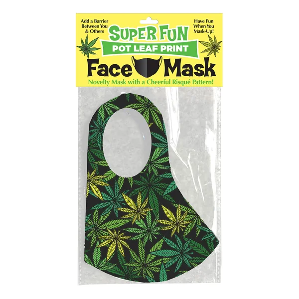 SUPER FUN POT LEAF FACE MASK