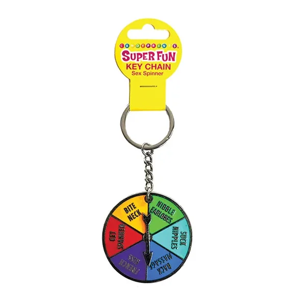 Super Fun Sex Spinner Key Chain – Multi Color