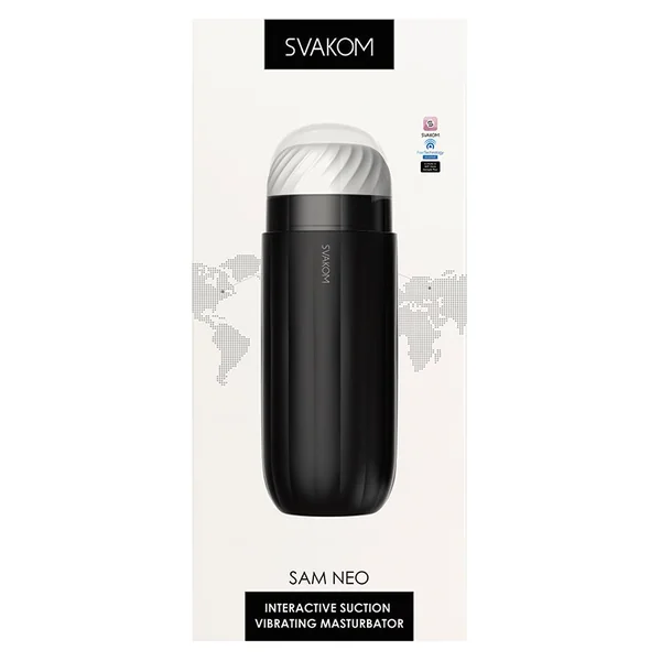 Svakom Sam Neo Interactive Sucking & Vibrating Masturbator