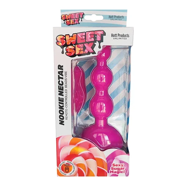 Sweet Sex Nookie Nectar Beads Vibe w/Remote – Magenta
