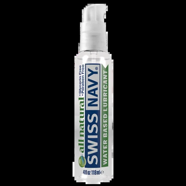 Swiss Navy All Natural Feel Water Based Lubricant – 4oz