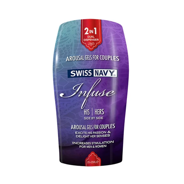 SWISS NAVY INFUSE 2-IN-1 AROUSAL GEL FOR HIM & HER
