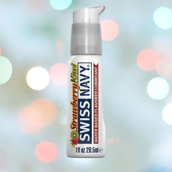 Swiss Navy Strawberry Kiwi Flavored Lubricant 🍓🥝 | 1oz
