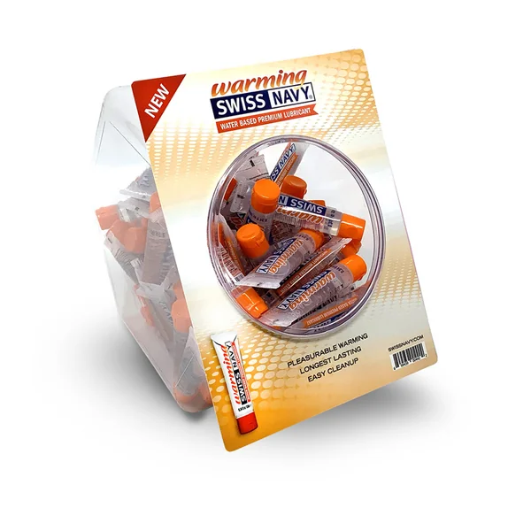 SWISS NAVY WARMING 10ML 100CT FISHBOWL