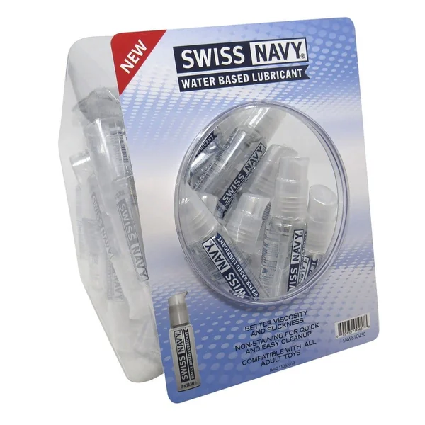 Swiss Navy Water-Based 1oz 50ct Fishbowl