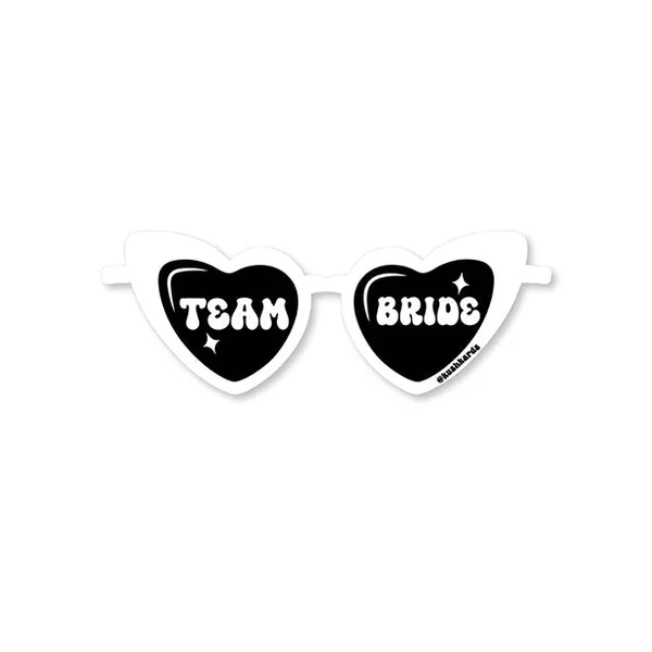 Team Bride Sticker – Pack of 3