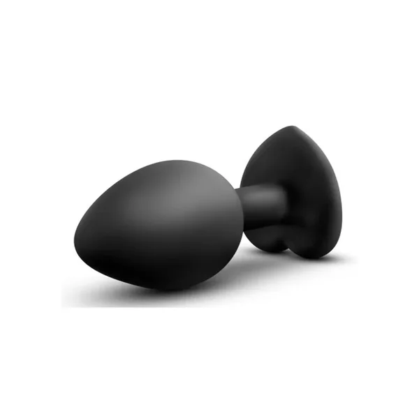 Temptasia Bling Plug Silicone Butt Plug – Small – Black