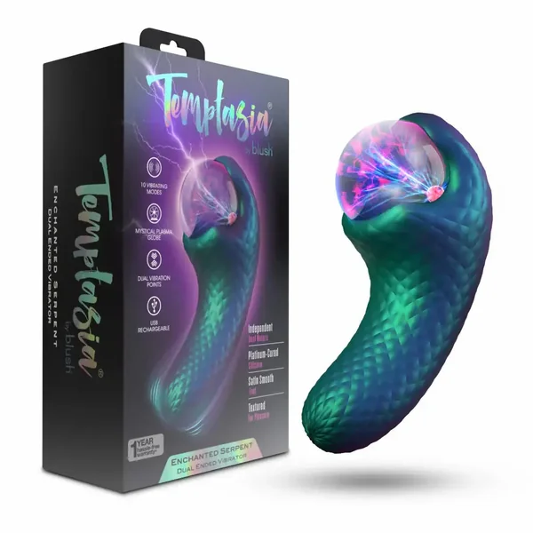 Temptasia Enchanted Serpent Dual Ended Vibrator