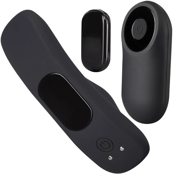 Temptasia Remote Control Silicone Rechargeable Panty Vibe By Blush - Black